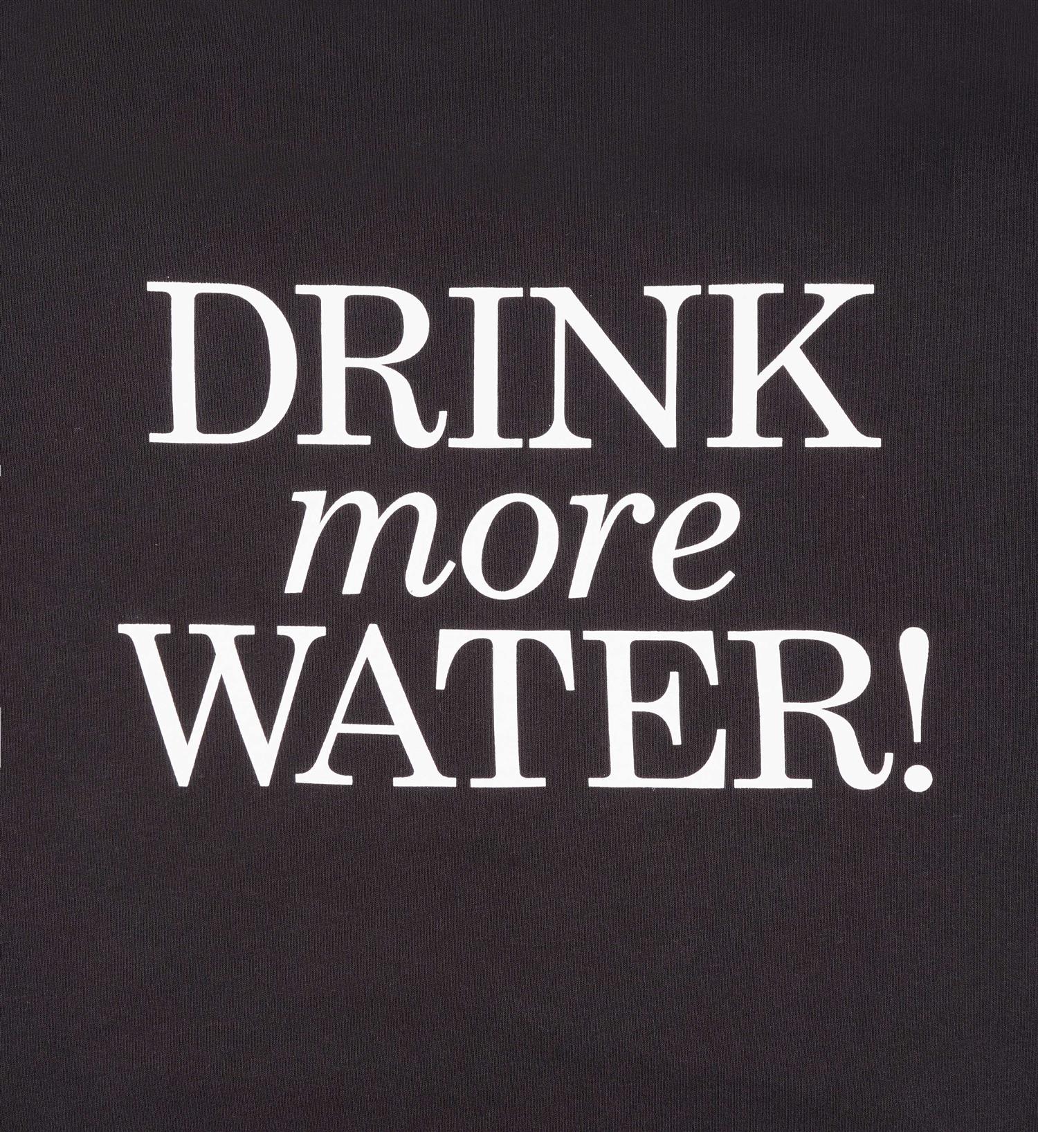 Sporty & Rich New Drink More Water T-Shirt T-shirt Vasket Sort - [modostore.no]