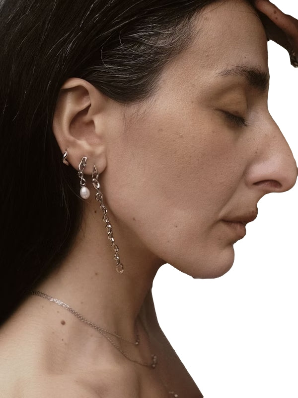 Maria Black Orion Earring Silver Øredobber Sølv - [modostore.no]