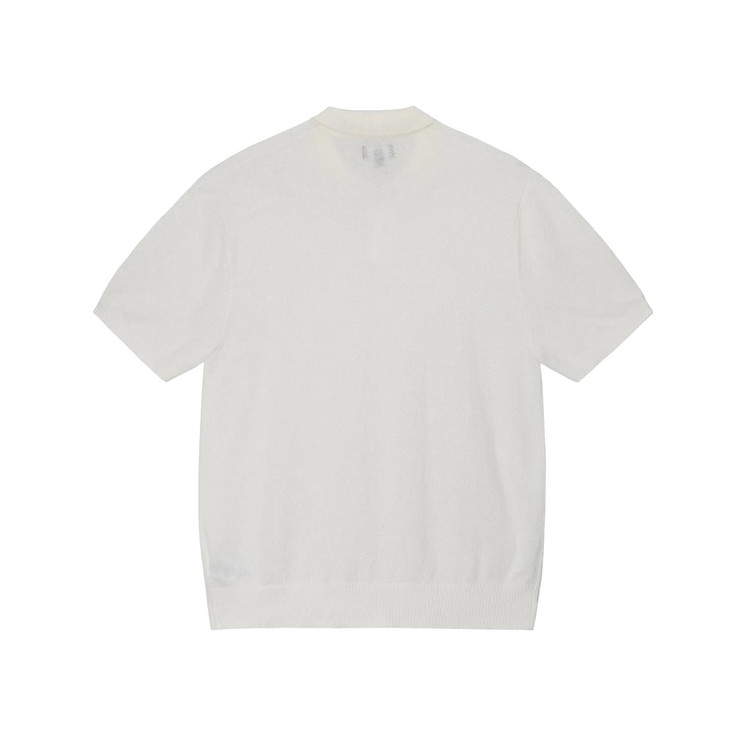 Stussy Textured Ss Polo Sweater T-shirt Hvit - [shop.name]