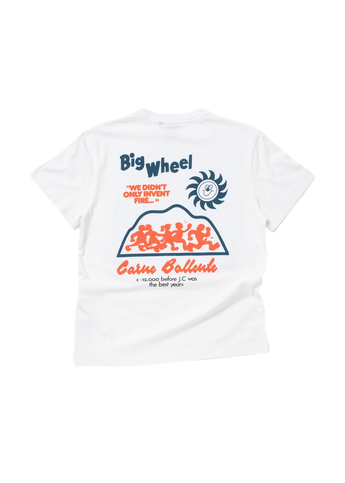 Carne Bollente Big Wheel T-shirt Hvit