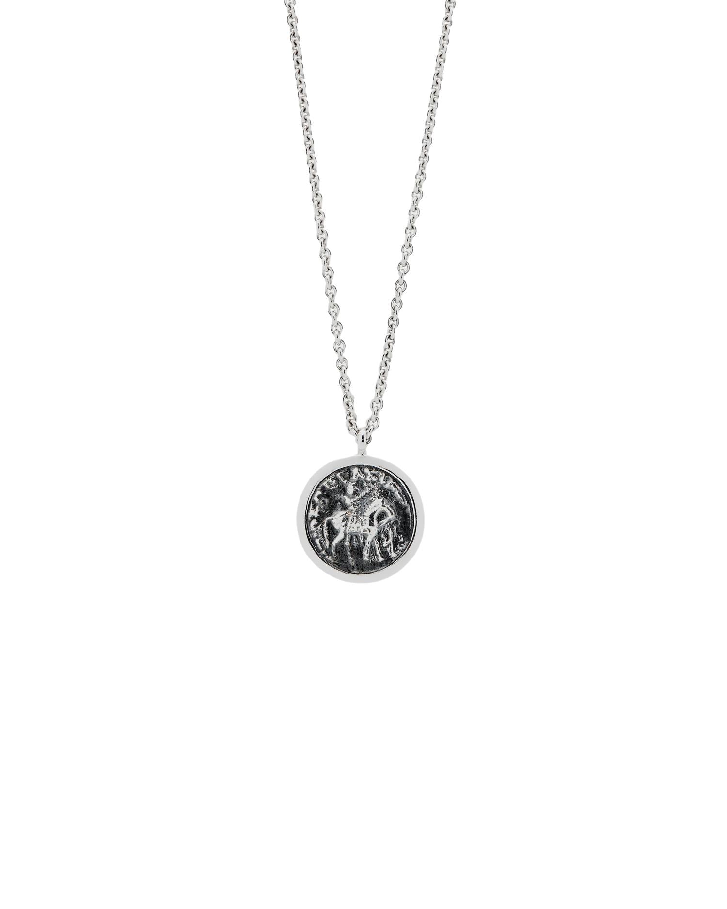 Tom Wood Jewellery Coin Pendant Smykke Sølv - [modostore.no]