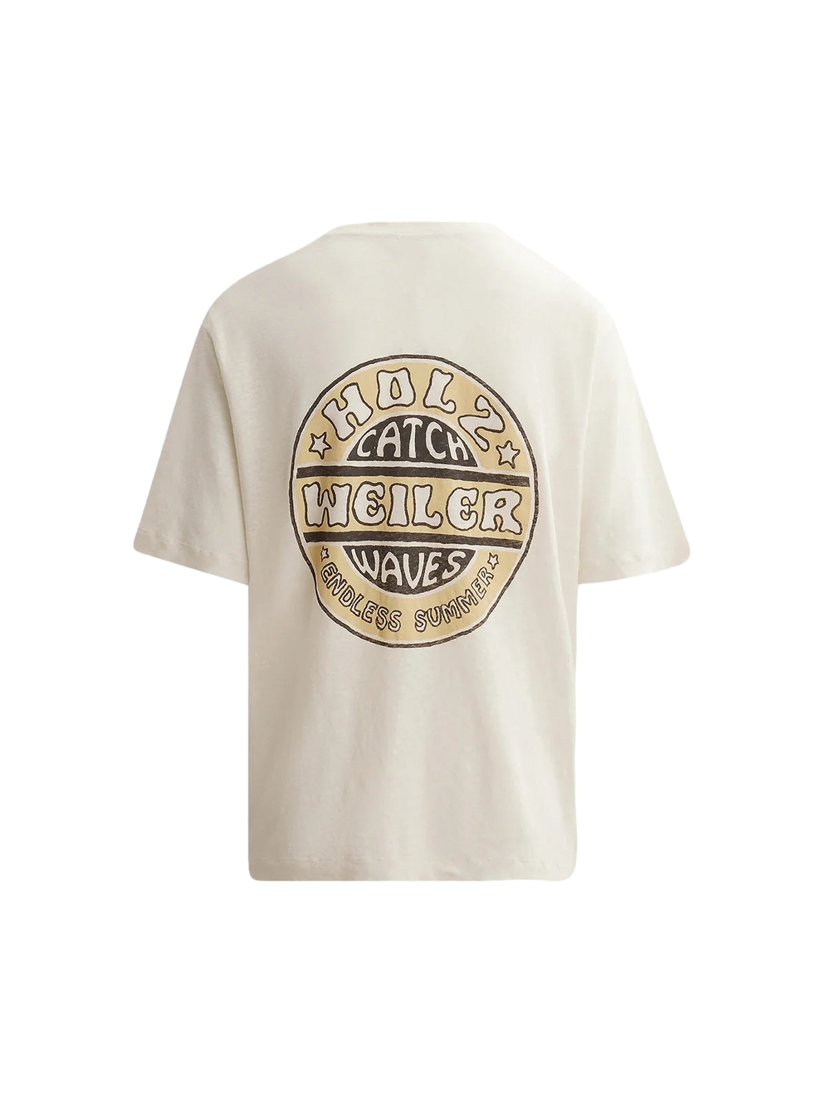 Holzweiler Kjerag Surf Tee T-shirt Ecru - [shop.name]
