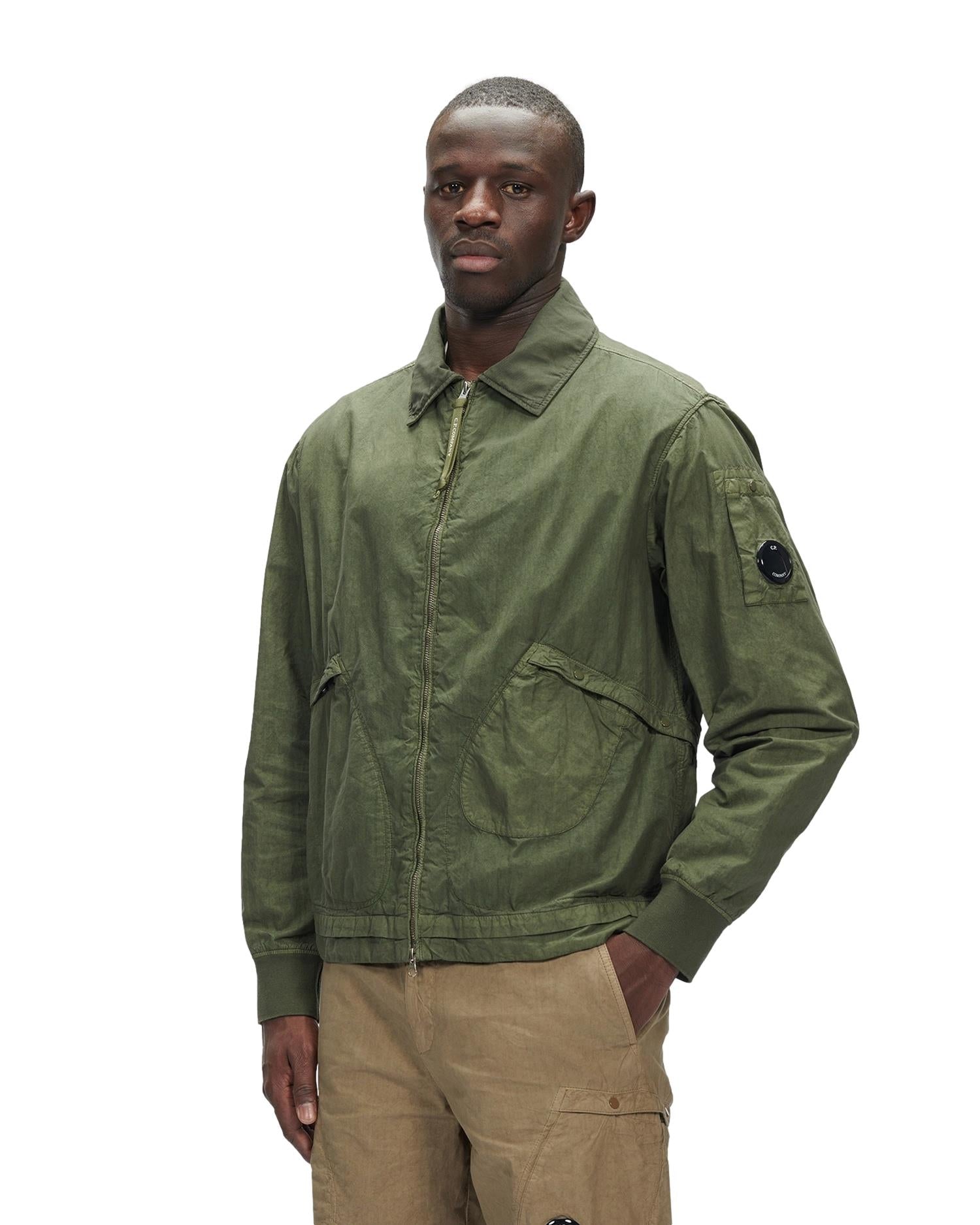 CP Company Short Jacket Jakke Mørkegrønn - [shop.name]