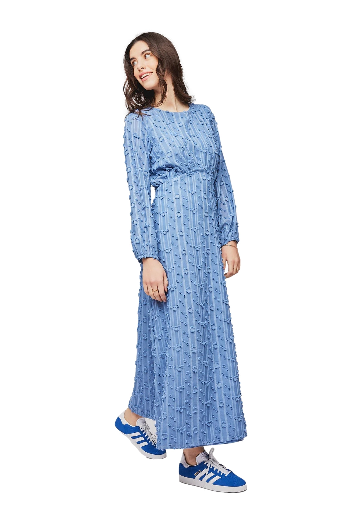 Once Untold Julia Long Dress Kjole Pastellblå - [shop.name]