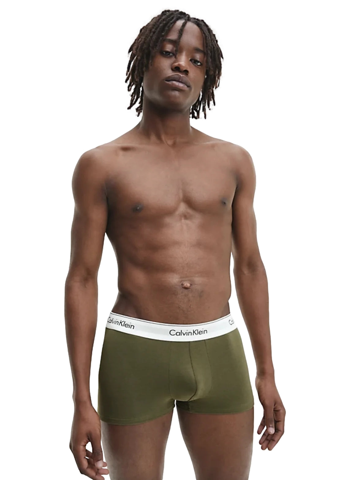 Calvin Klein Underwear 3PK Trunks Modern Stretch Boxershorts Multi - modostore.no