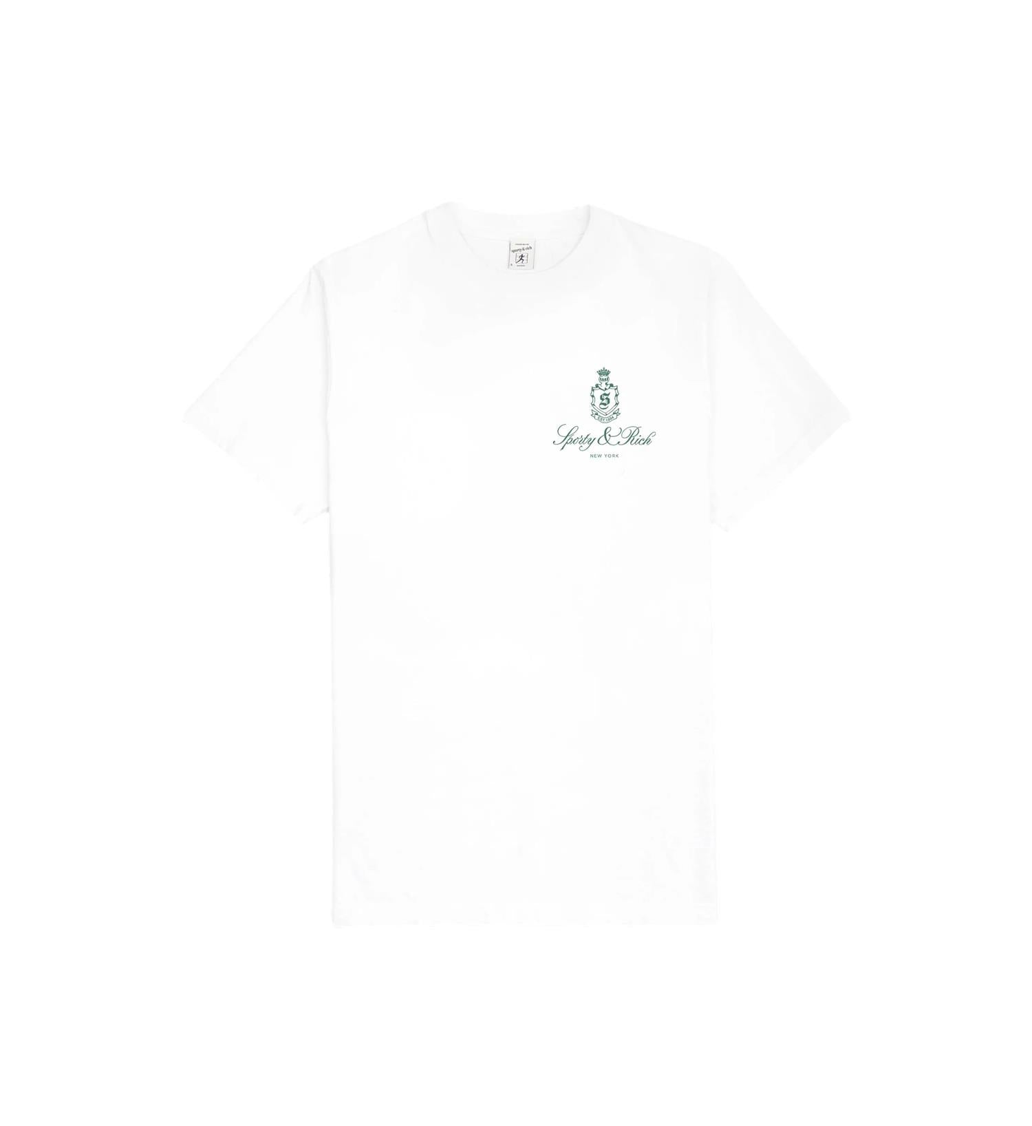 Sporty & Rich Vendome T-Shirt T-shirt Hvit - [shop.name]