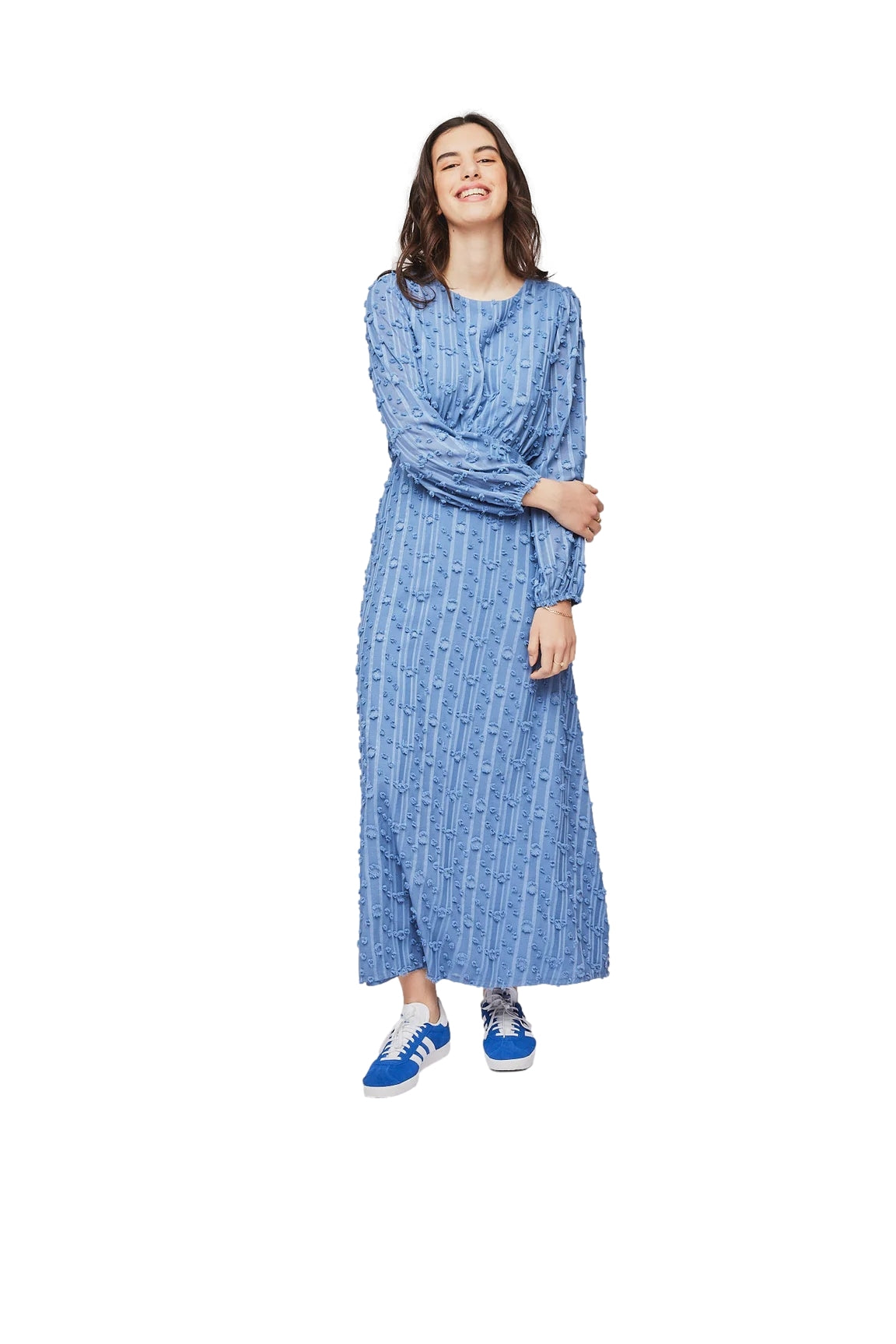 Once Untold Julia Long Dress Kjole Pastellblå - [shop.name]