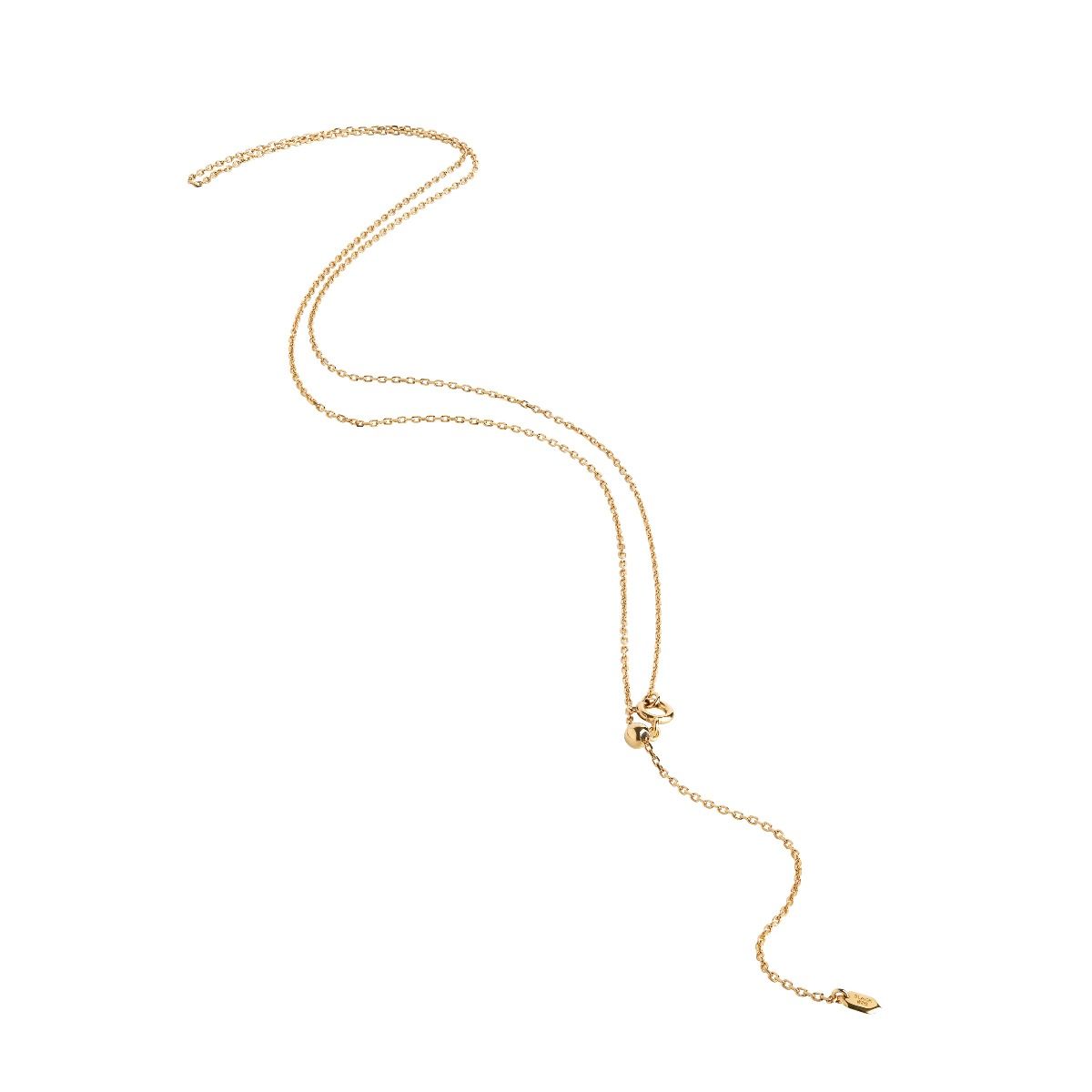Maria Black Chain 50 Adjustable Necklace Smykke Gull - [modostore.no]