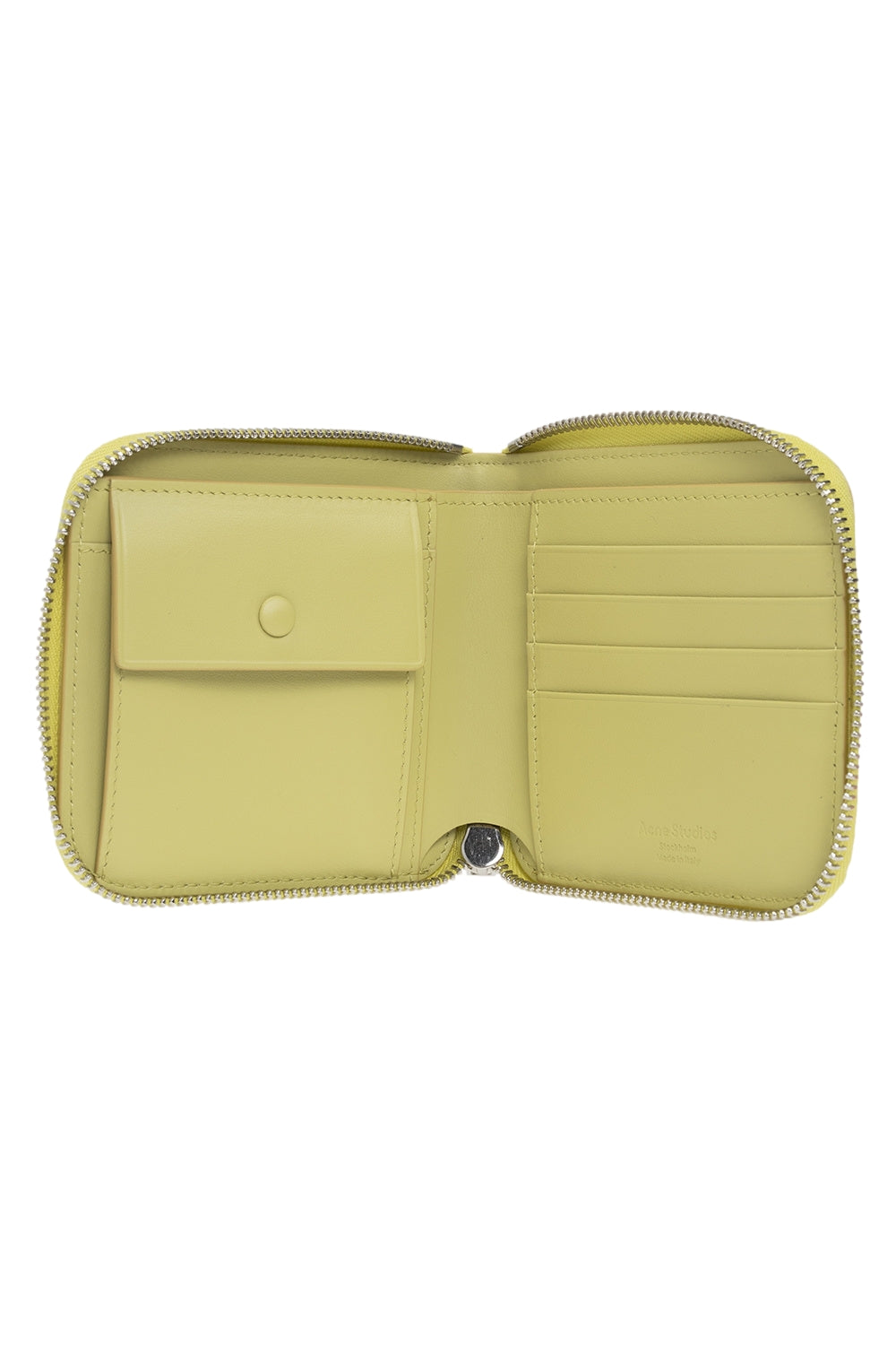 Acne Wallet Leather cg0106 Lommebok Eplegrønn - [modostore.no]