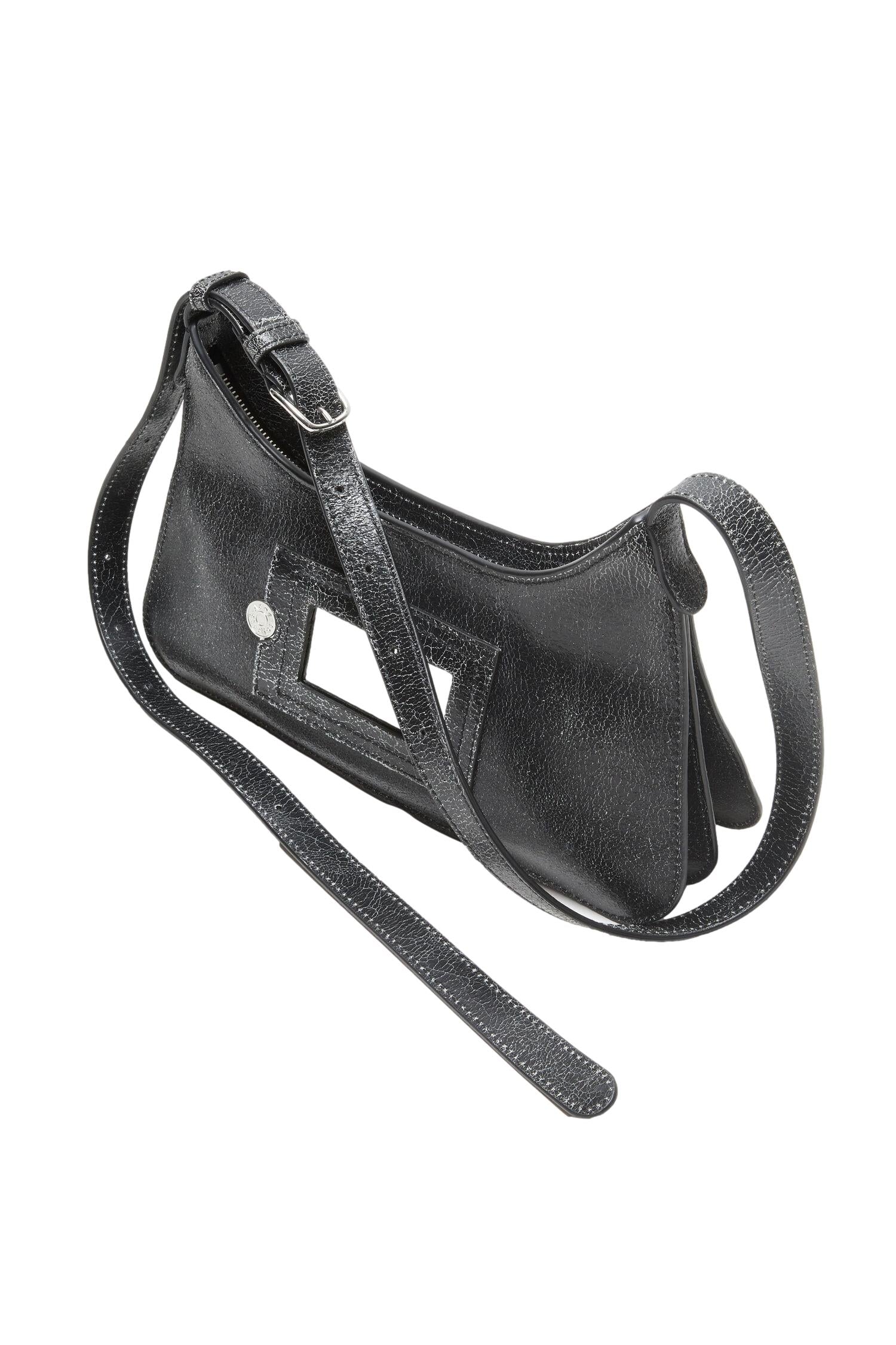 Acne Platt Mini Shoulder Bag Veske Sort - [modostore.no]