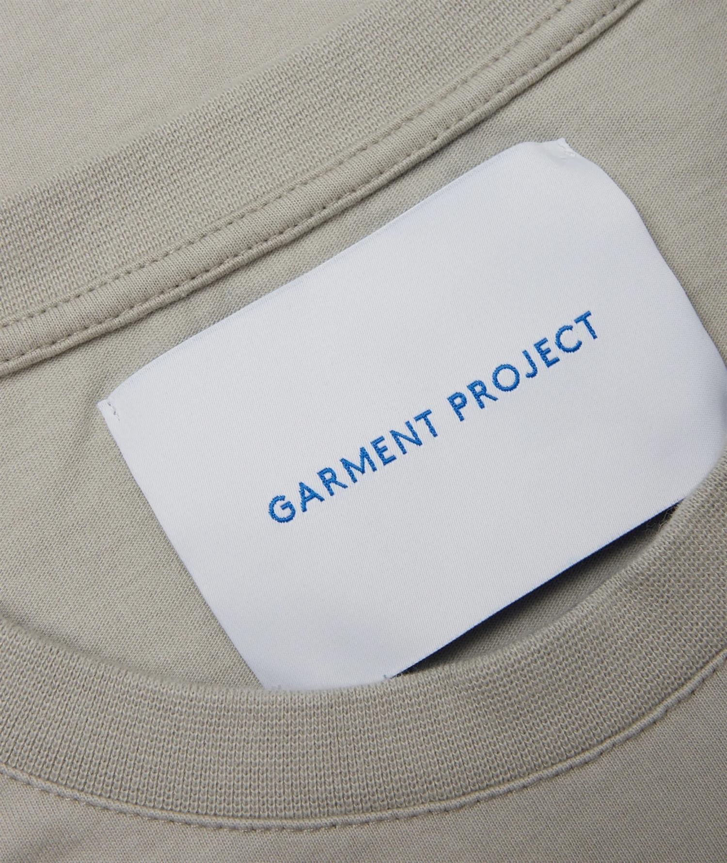 Garment Project GP Heavy Tee T-shirt Sølv - [modostore.no]