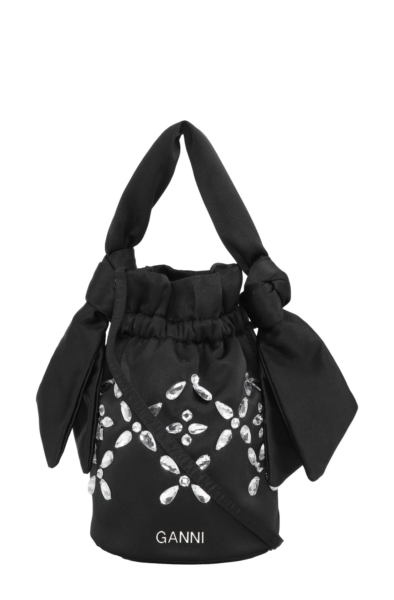Ganni Occasion Top Handle Bag Veske Sort - [modostore.no]