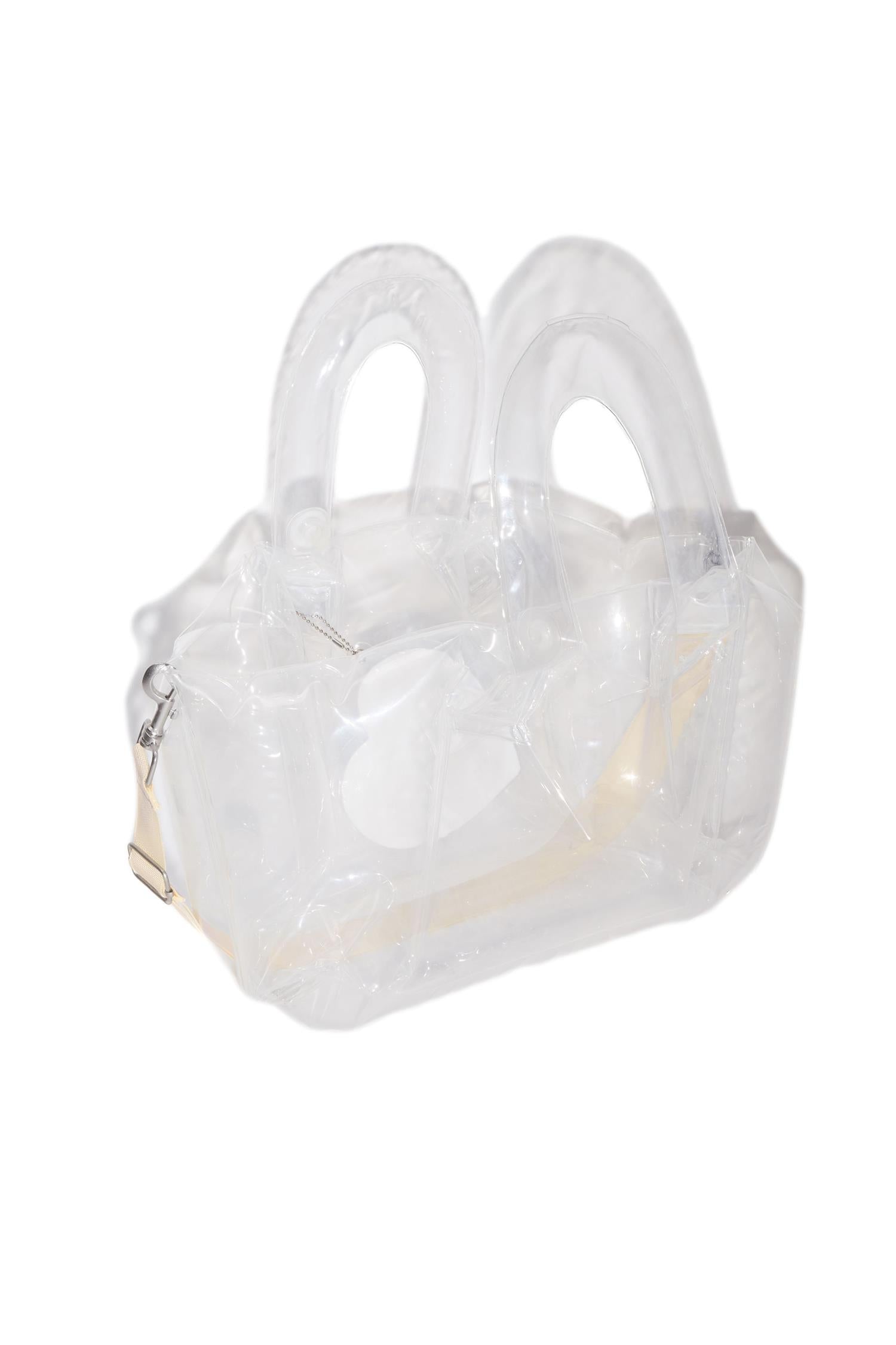 Acne Inflatable Shoulder Bag Veske Gjennomsiktig - [modostore.no]