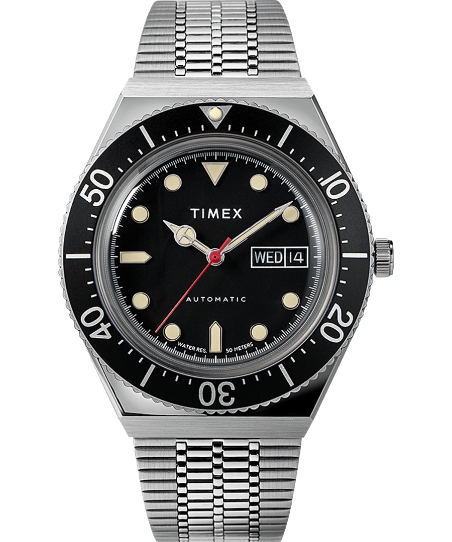 Timex M79 Automatic 40mm Klokke Sort - [modostore.no]