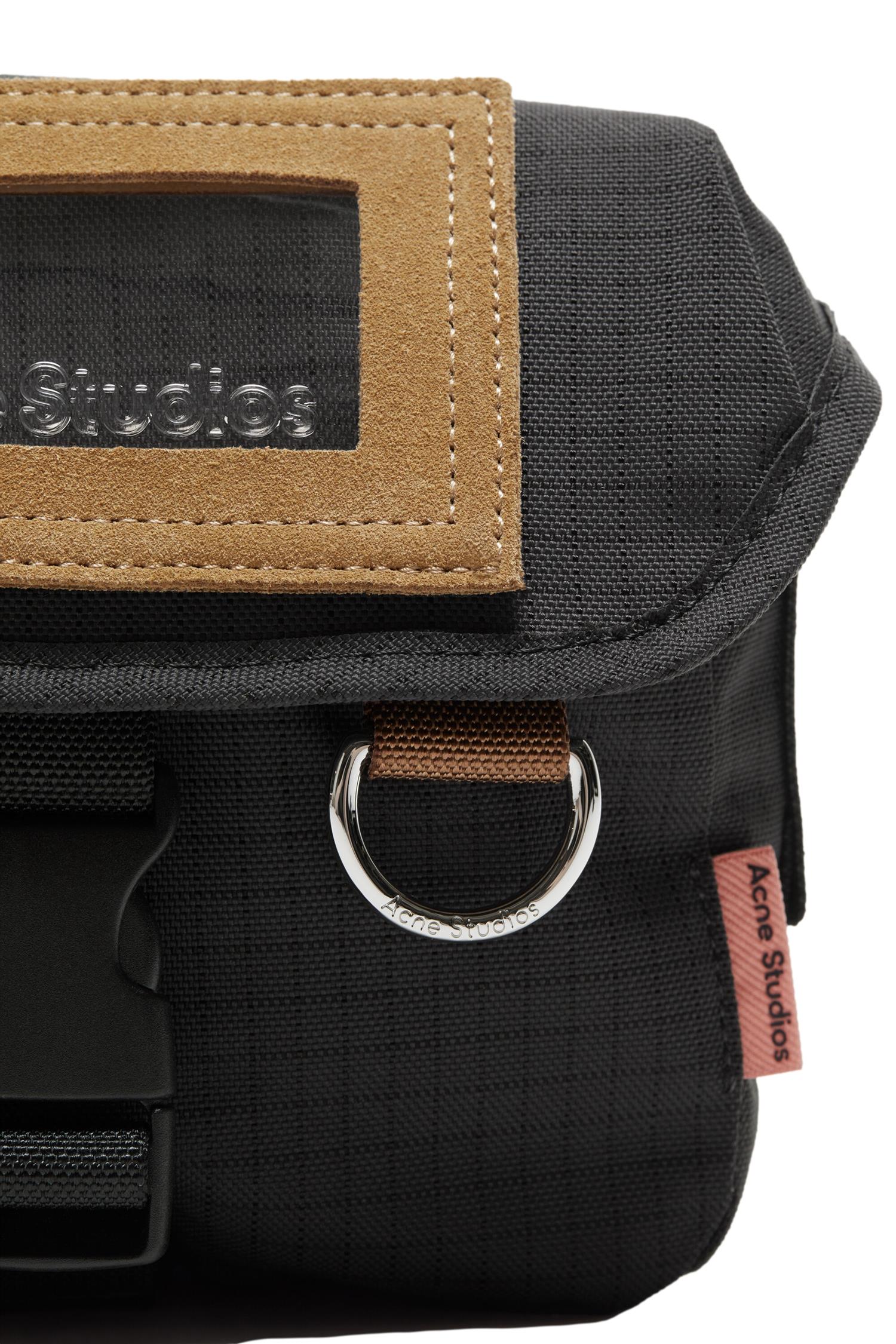 Acne Mini Messenger Bag Veske Sort - [shop.name]